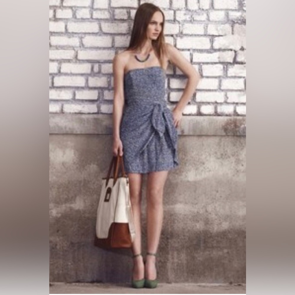 Club Monaco Harper strapless dress